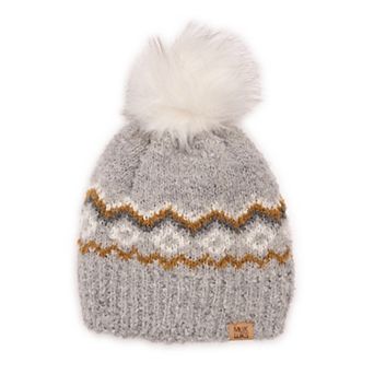 Women's MUK LUKS Boucle Patterned Hat