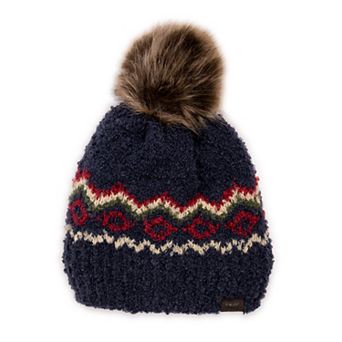 Women's MUK LUKS Boucle Patterned Hat