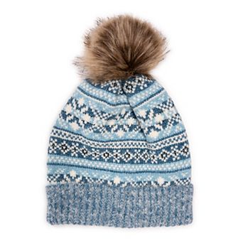 Women's MUK LUKS Chenille Eyelash Mix Hat