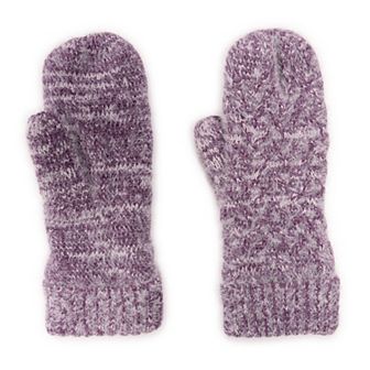 Women's MUK LUKS Chenille Eyelash Mix Mittens