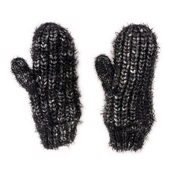 Women's MUK LUKS Chunky Space Dye Eyelash Mittens