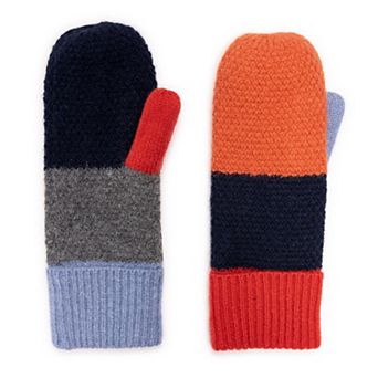 Women's MUK LUKS Color Block Mitten