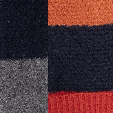 Women's MUK LUKS Color Block Mitten