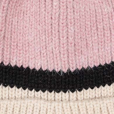 Women's MUK LUKS Eyelash Mix Ribbed Hat