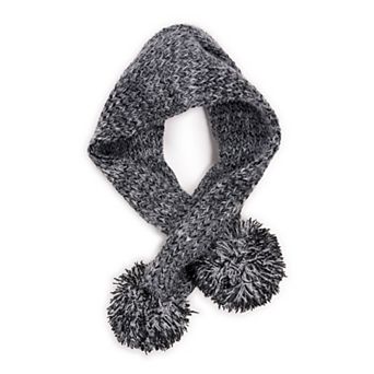 Womens' MUK LUKS Eyelash Yarn Cross Over Neck Scarf