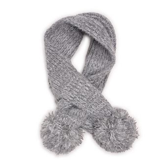 Womens' MUK LUKS Eyelash Yarn Cross Over Neck Scarf