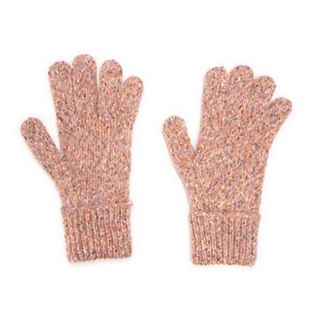 Women's MUK LUKS Fuzzy Space Dye Cable Gloves