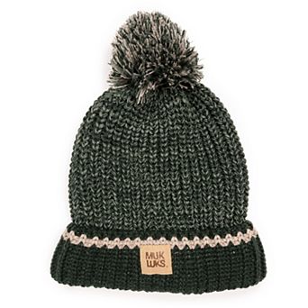 Women's MUK LUKS Marled Chunky Stitch Beanie