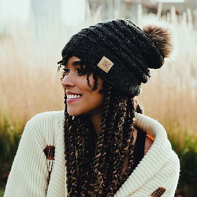 Women's MUK LUKS 2-pc. Hat & Flip Mitten Set