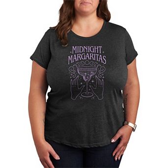 Plus Size Midnight Margaritas Graphic Tee