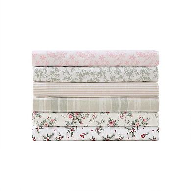 Laura Ashley Flannel Sheet Set