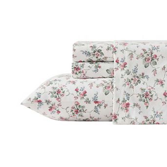 Laura Ashley Flannel Sheet Set