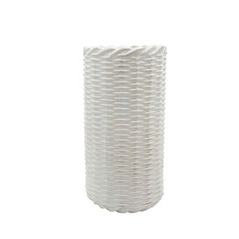 Everyday Decor Woven Texture Ceramic Vase