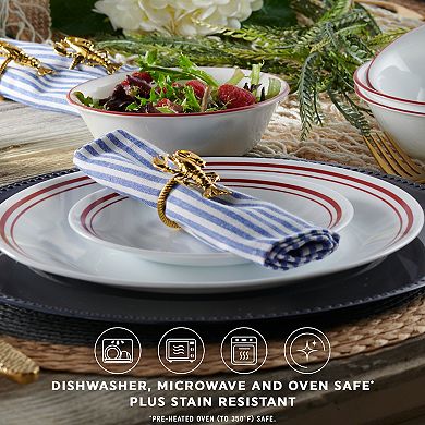 Corelle Logan 18-pc. Dinnerware Set