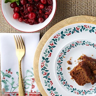 Corelle Winter Berries 18-pc. Dinnerware Set