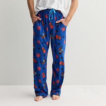 Men's Spider-Man Action Logo Pajama Pants