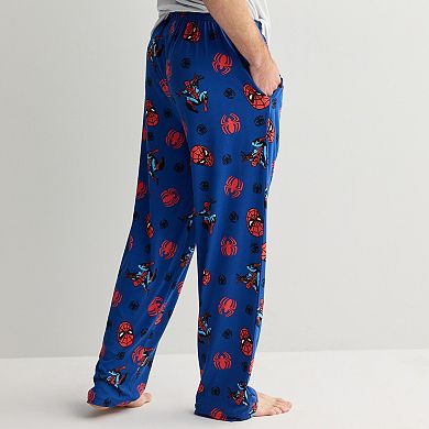 Men's Spider-Man Action Logo Pajama Pants