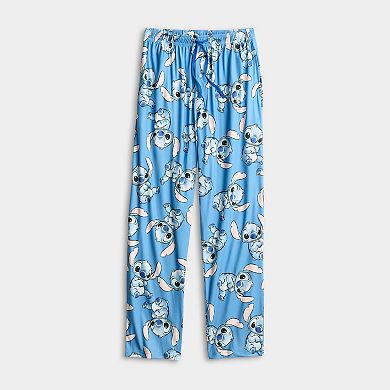 Men's Disney's Stitch Big Pose Soft Sketch Pajama Pants