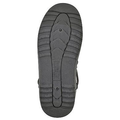 White Mountain Isador Women's Faux Sherpa Lace-Up Boots