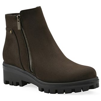 White Mountain Tahj Women's Lug Sole Booties