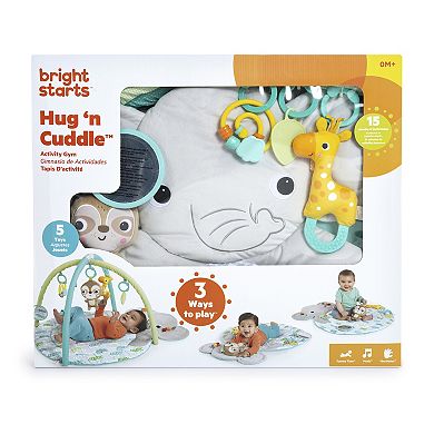 Bright Starts Hug 'n Cuddle™ 2-in-1 Activity Gym & Playmat