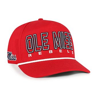 Youth '47 Red Ole Miss Rebels Byline Hitch Adjustable Hat