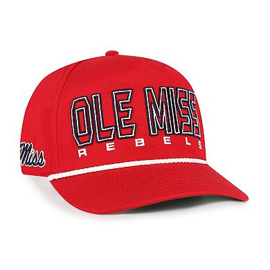 Youth '47 Red Ole Miss Rebels Byline Hitch Adjustable Hat