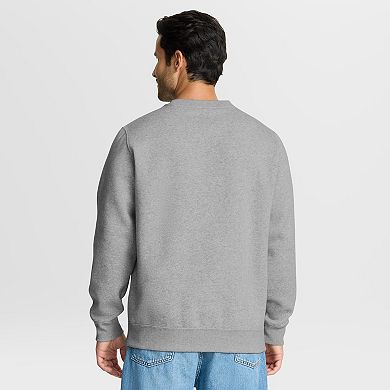 Men's Fanatics Heather Gray Los Angeles Chargers Powerful Throw Legacy Pullover Sweatshirt