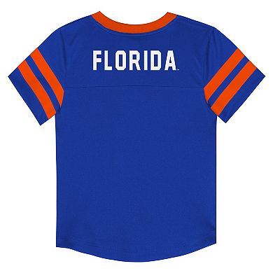 Youth Outerstuff Royal Florida Gators Red Zone Two-Piece Top and Pants Set