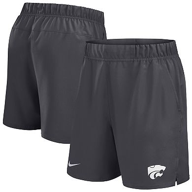 Men's Nike Anthracite Kansas State Wildcats Performance Victory Shorts