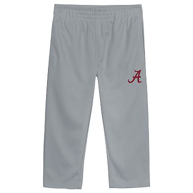 Youth Outerstuff Crimson Alabama Crimson Tide Red Zone Two-Piece V-Neck Top and Pants Set