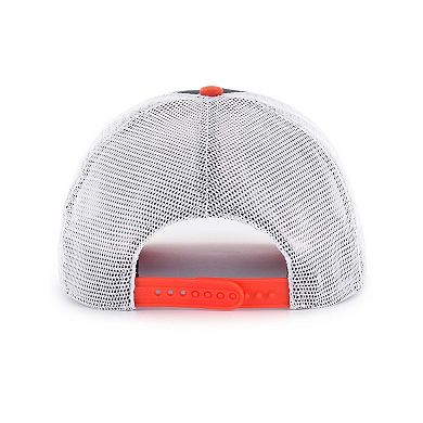 Youth '47 Black/Orange Oregon State Beavers Super Stripe Hitch Adjustable Trucker Hat