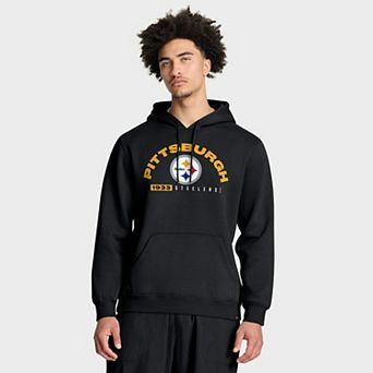 Men's Fanatics Black Pittsburgh Steelers Delay of Game Legacy Pullover Hoodie