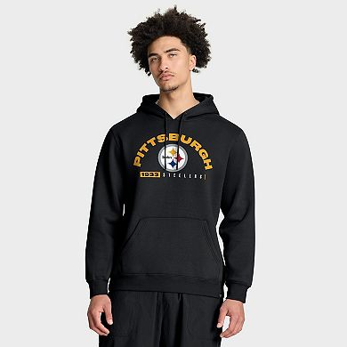 Men's Fanatics Black Pittsburgh Steelers Delay of Game Legacy Pullover Hoodie