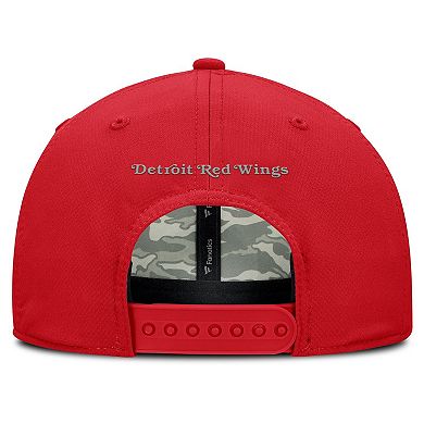 Men's Fanatics Red Detroit Red Wings Homage Adjustable Hat