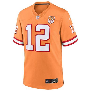 Men's Nike Doug Williams Creamsicle Tampa Bay Buccaneers 50th Season Game Jersey