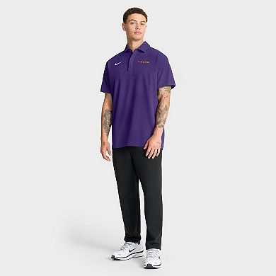 Men's Nike Purple LSU Tigers 2025 Coaches Sideline Polo