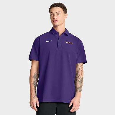 Men's Nike Purple LSU Tigers 2025 Coaches Sideline Polo