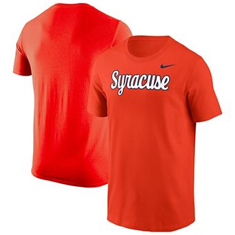 Men's Nike Orange Syracuse Orange NCAA BCS Syracuse Script Cotton T-Shirt