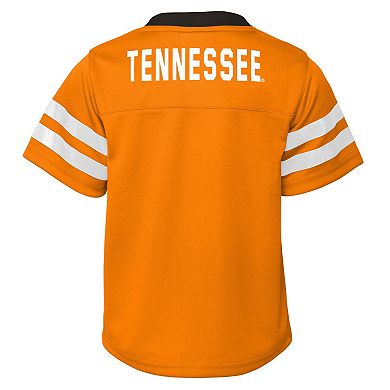 Youth Outerstuff Tennessee Orange Tennessee Volunteers Red Zone Two-Piece V-Neck Top and Pants Set