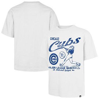 Men's '47 White Chicago Cubs Regional Batter Foundation T-Shirt