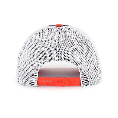 Youth '47 Navy/Orange Virginia Cavaliers Super Stripe Hitch Adjustable Trucker Hat