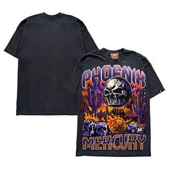 Unisex Warren Lotas Black Phoenix Mercury Planet Mercury Vintage T-Shirt