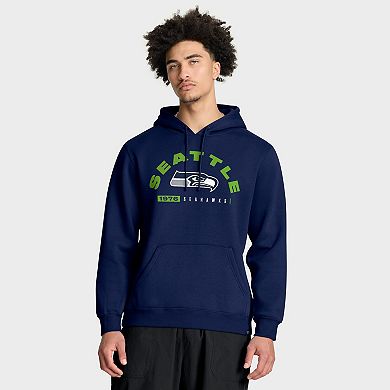 Men's Fanatics College Navy Seattle Seahawks Delay of Game Legacy Pullover Hoodie