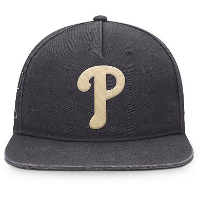 Men's Nike Anthracite Philadelphia Phillies Monotone Pro Adjustable Hat