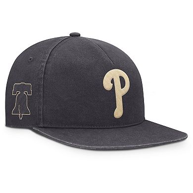 Men's Nike Anthracite Philadelphia Phillies Monotone Pro Adjustable Hat