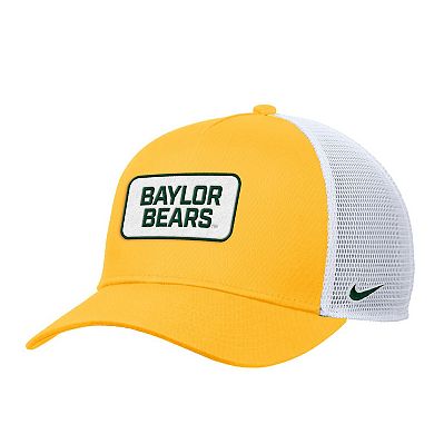 Men's Nike Gold Baylor Bears 2025 On-Field Rise Trucker Performance Adjustable Hat