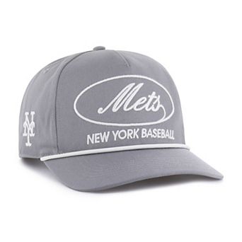 Men's '47 Gray New York Mets Foundational Hitch Adjustable Hat