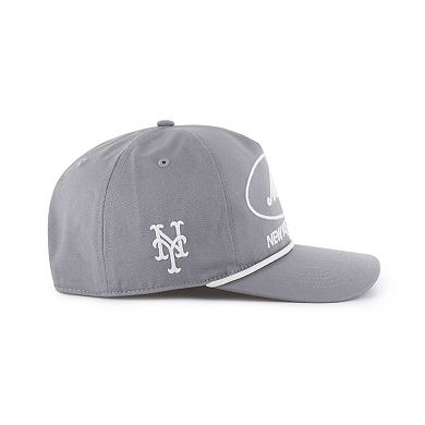 Men's '47 Gray New York Mets Foundational Hitch Adjustable Hat