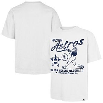 Men's '47 White Houston Astros Regional Batter Foundation T-Shirt